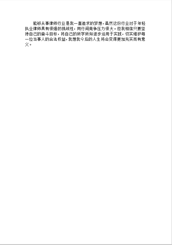 律师实习总结范文模板Word模板