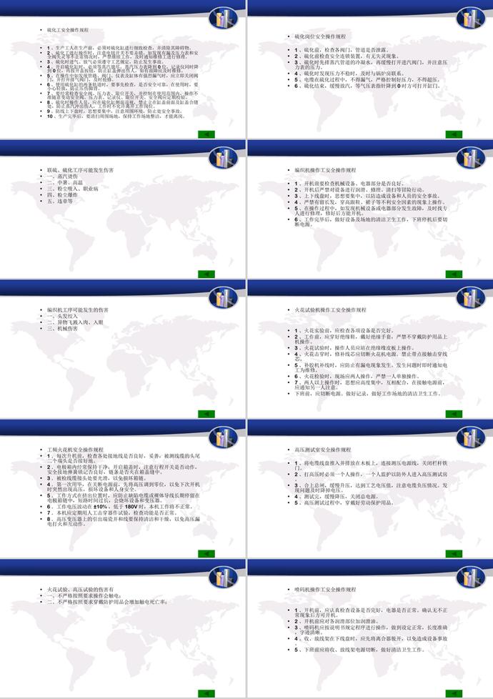 厂级安全操作规程培训教材PPT模板-2