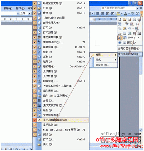 word如何删除插入的分隔符(包括分节或分页符)（3）