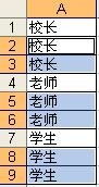 Excel空白单元格填充为上一个单元格的内容（4）