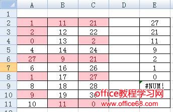 Excel如何利用数组公式提取区域中的重复值（2）