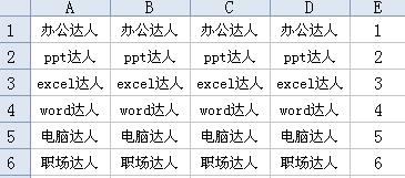 Excel快速、批量地间隔插入Excel表格(行）列方法