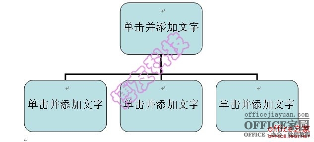 word中轻松制作一个树状结构图且不使用绘图软件（7）