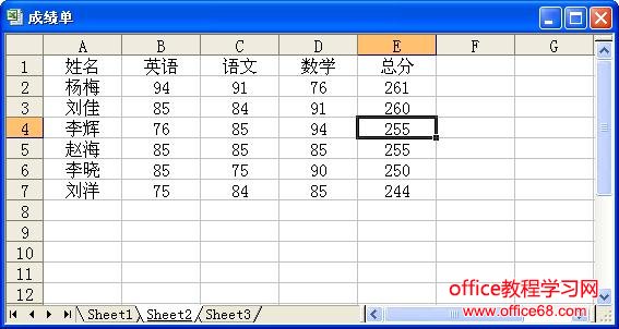 Excel管理数据清单-如何排序（5）