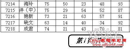 如何插入Excel2003表格打印页码（12）