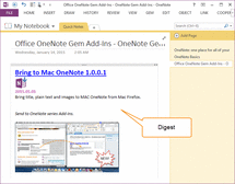 如何保存网页到OneNote，使其保持排版不混乱（2）