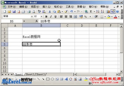 Excel2003单元格常见的几种数据类型（2）