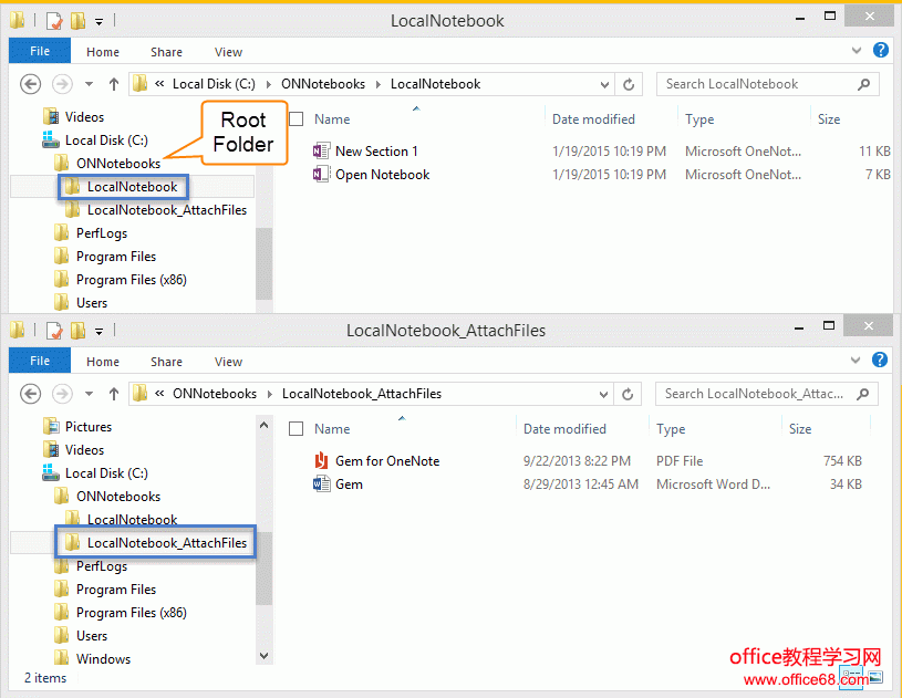 如何在OneNote中创建相对路径链接？（2）