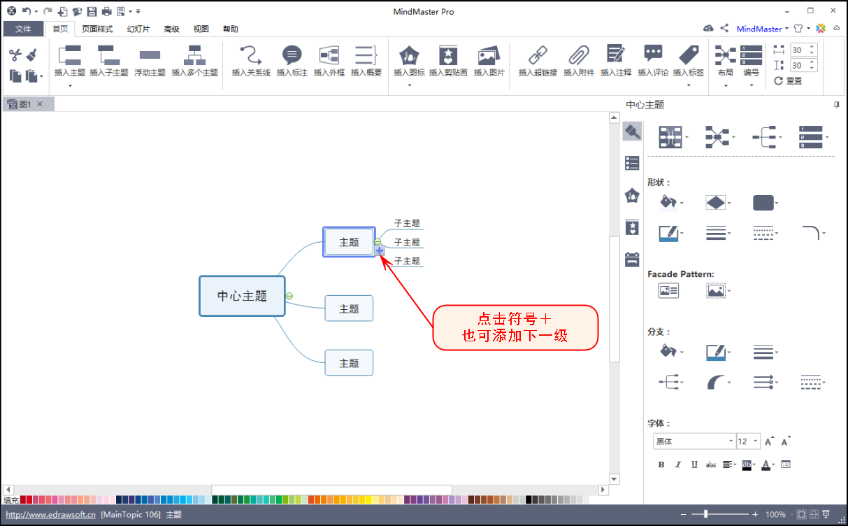 思維導圖簡單畫法與電腦繪圖法